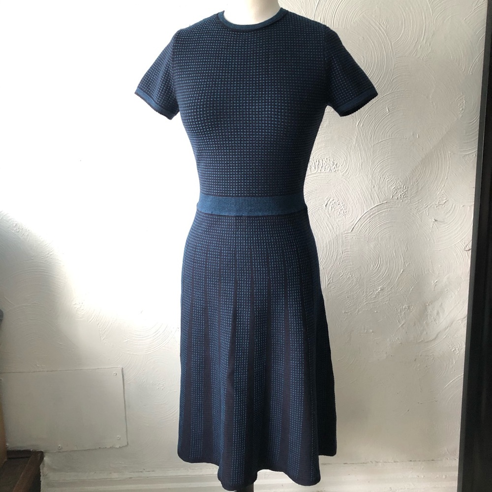Tory Burch Tea Length Sweater Dress